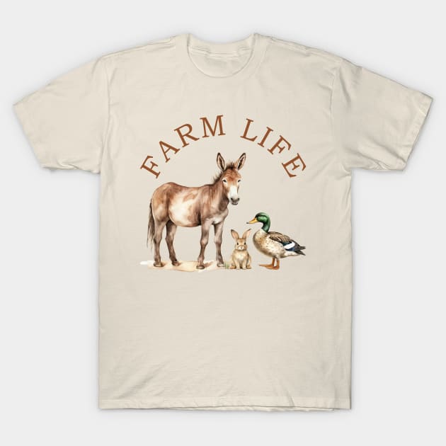 Farm Life T-Shirt by ShopBuzz